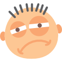 ➁